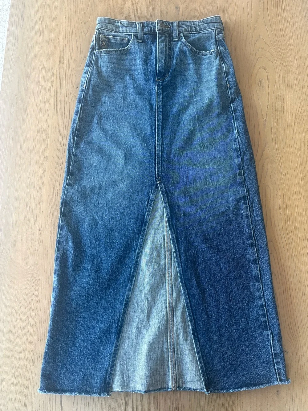 Ariat Jazmine Delia Denim Long Skirt Size 26 Western